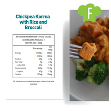 Load image into Gallery viewer, Chickpea Korma with Rice and Broccoli