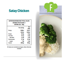 Load image into Gallery viewer, Satay Chicken