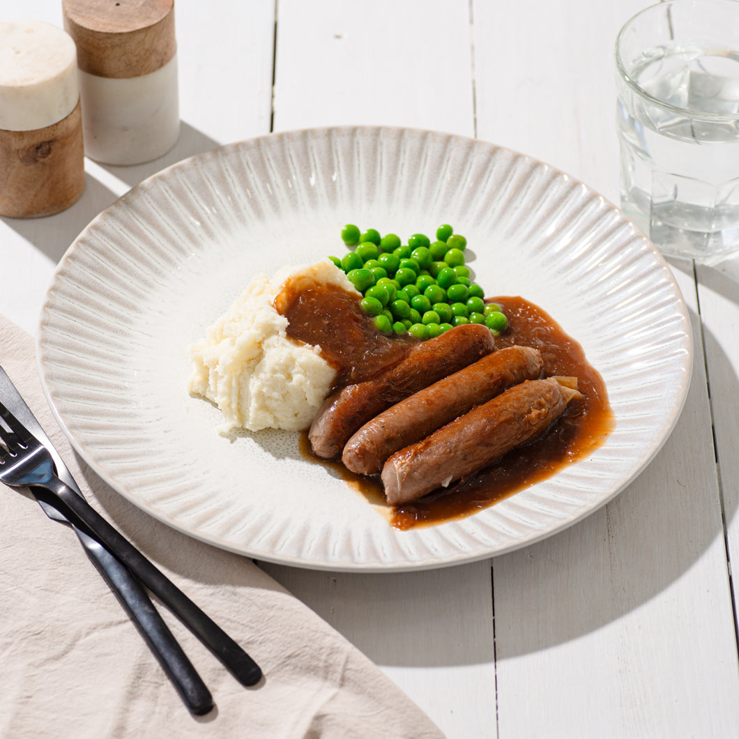 Gourmet Bangers and Mash