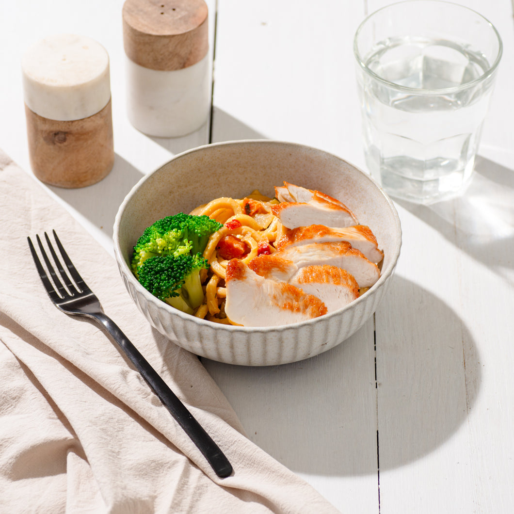 Chicken and Vegetable Stir Fry with Hokkien Noodles