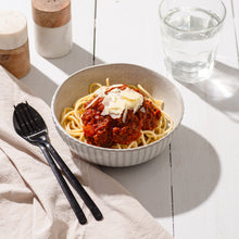 Load image into Gallery viewer, Spaghetti Bolognese with shaved parmesan
