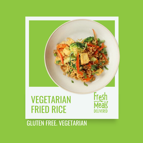 Vegetarian Fried Rice Fresh Meals Newcastle
