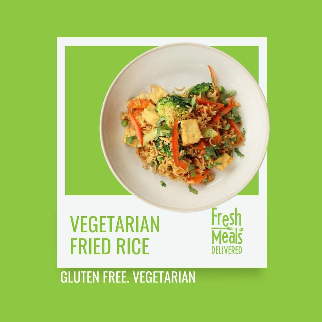 Vegetarian Fried Rice Fresh Meals Newcastle
